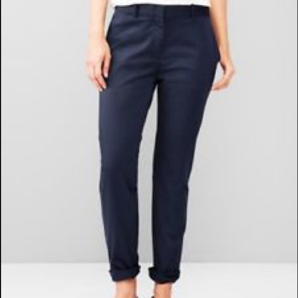 Broken in straight khakis by Gap size 6